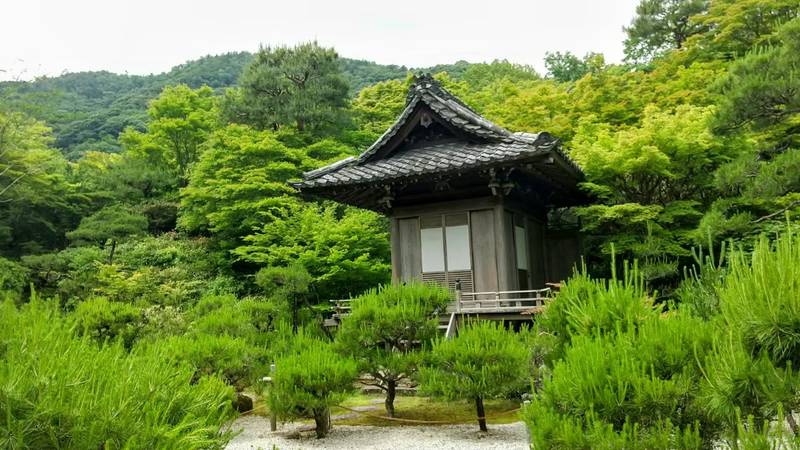 大河内山荘庭園2