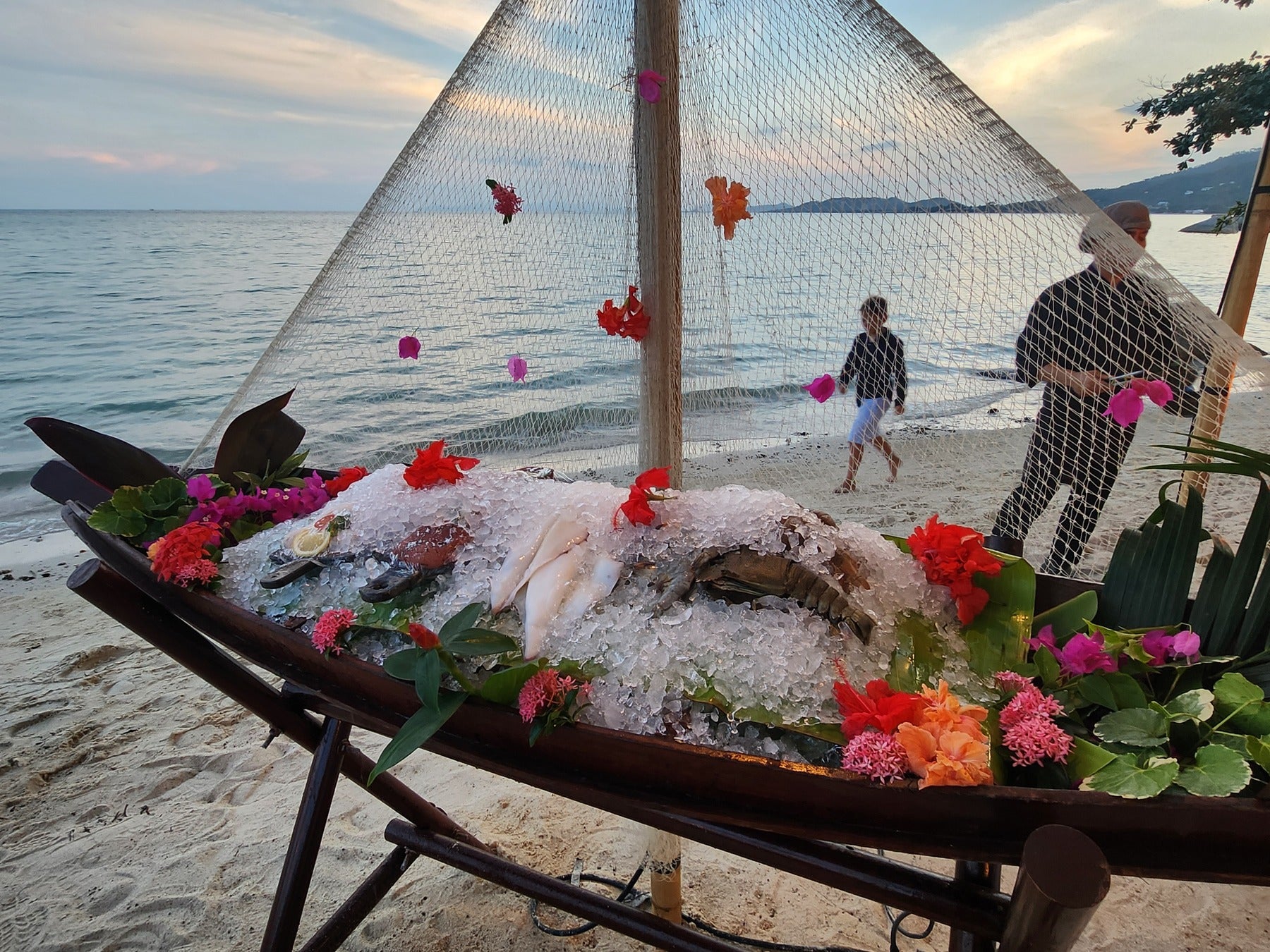 新鮮なシーフード