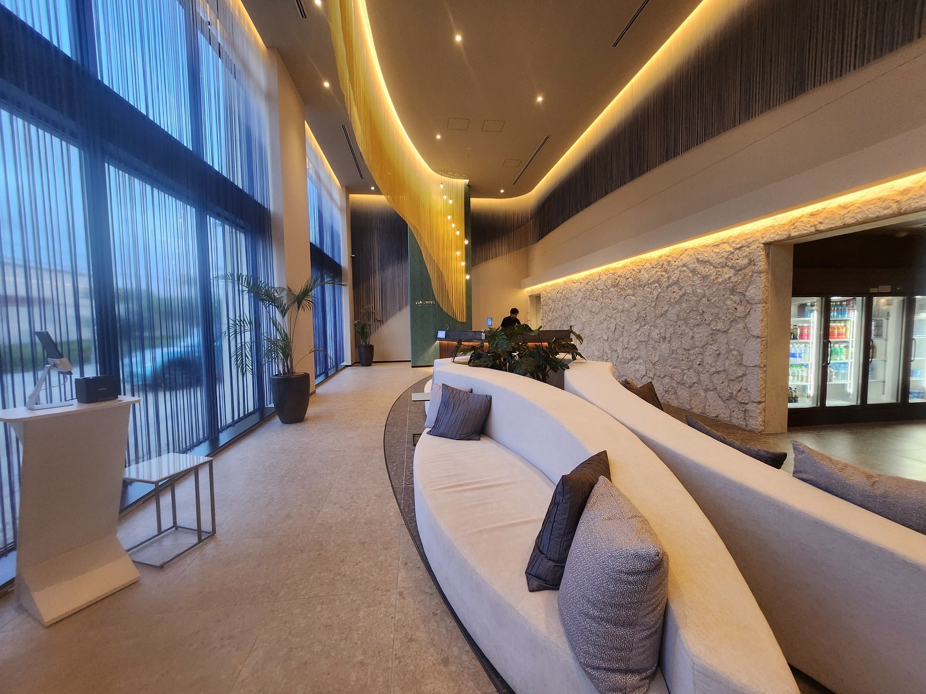 スタイリッシュなロビー