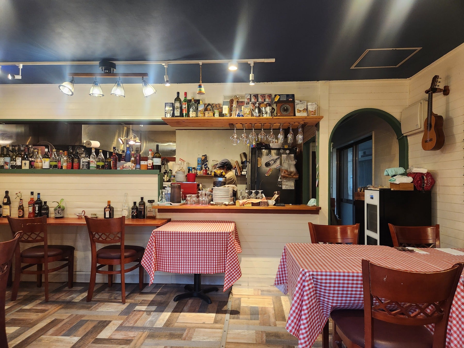 かわいらしい内装