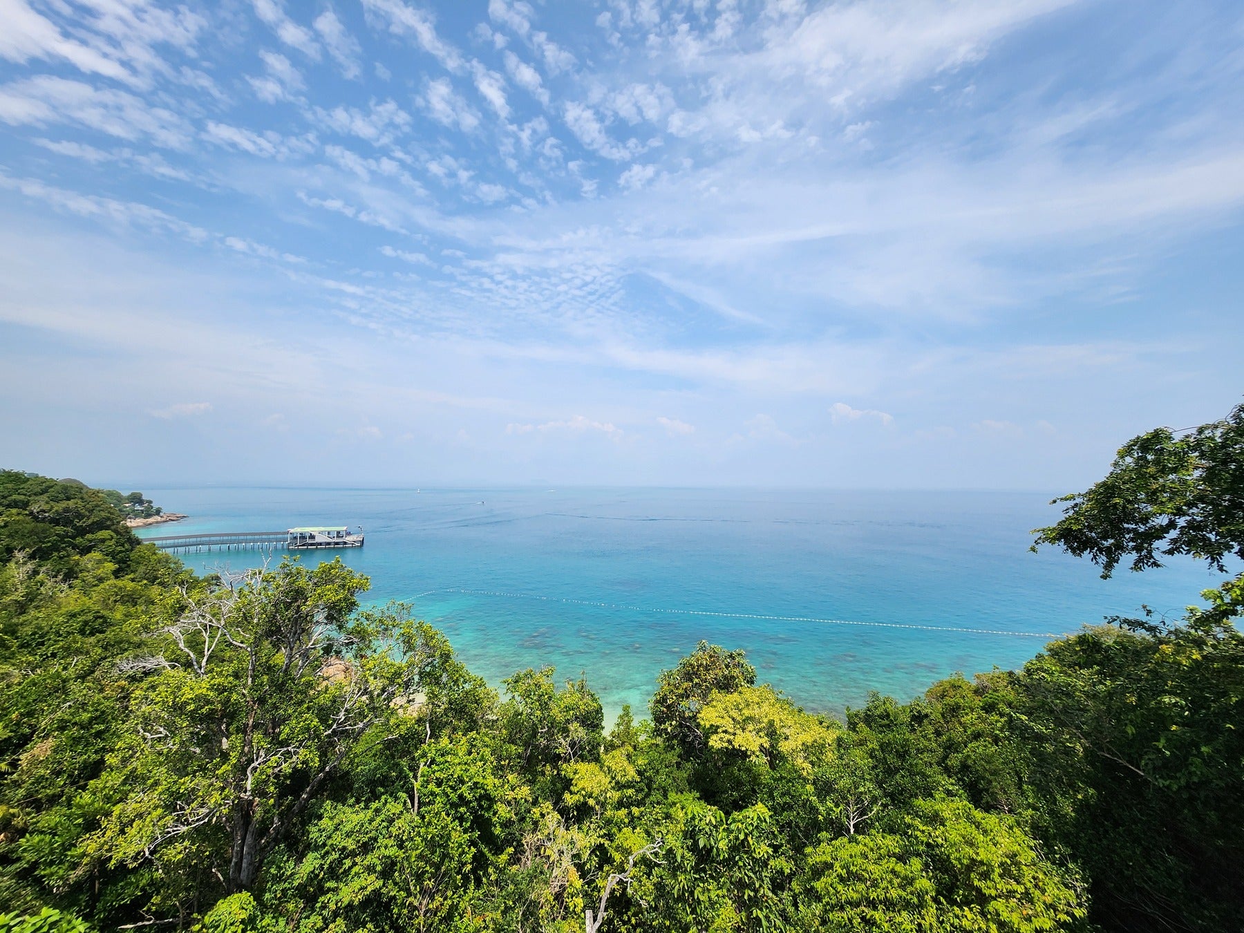 ホテルからの景色