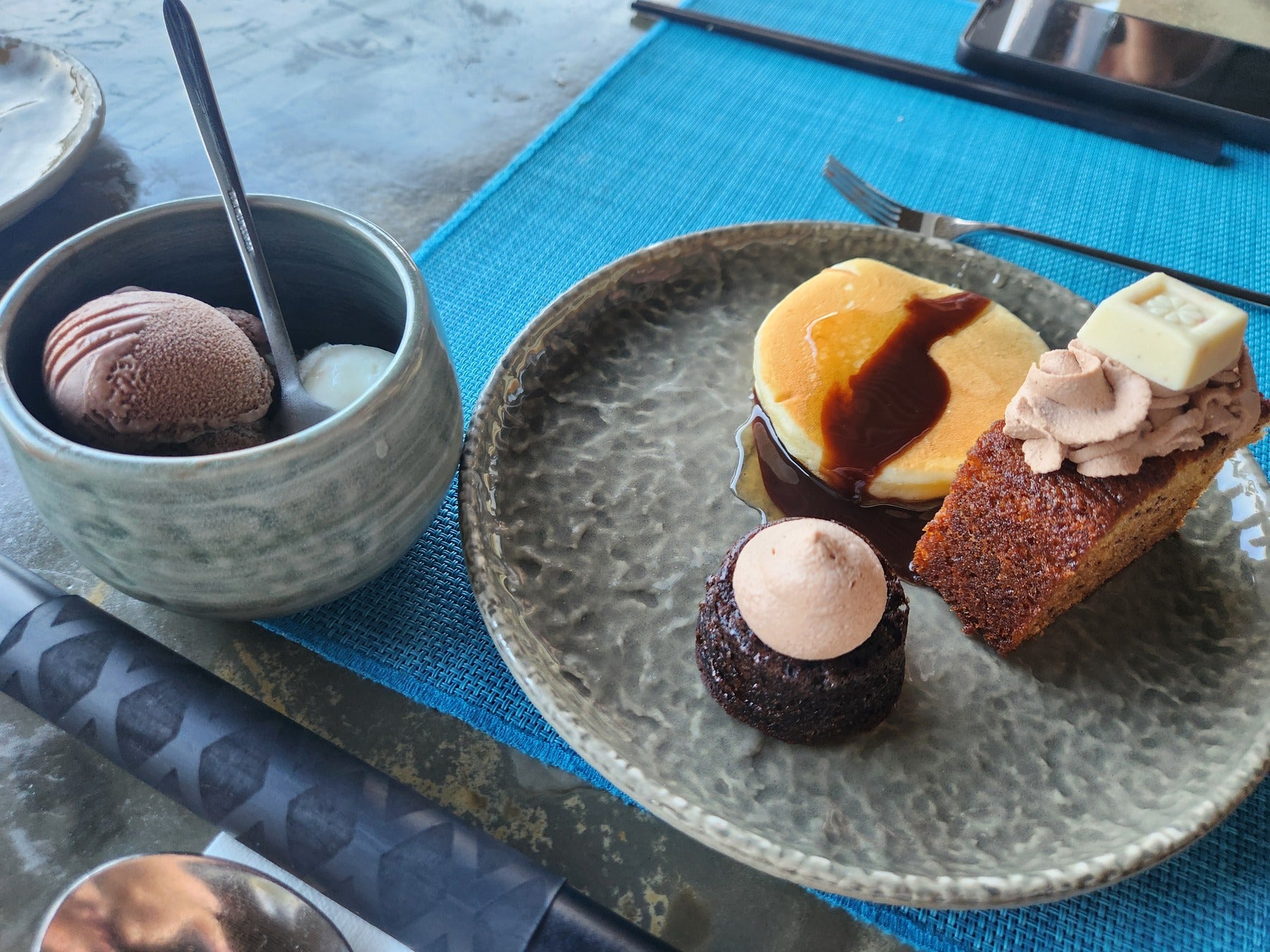 スイーツとジェラート