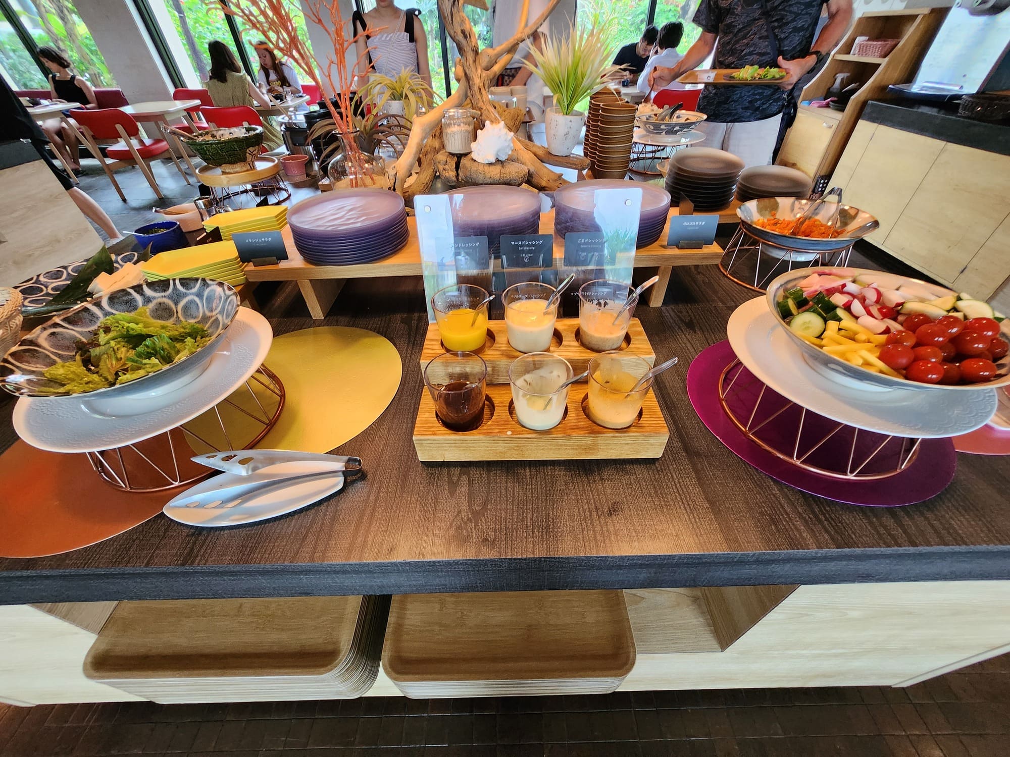 朝食ビュッフェ